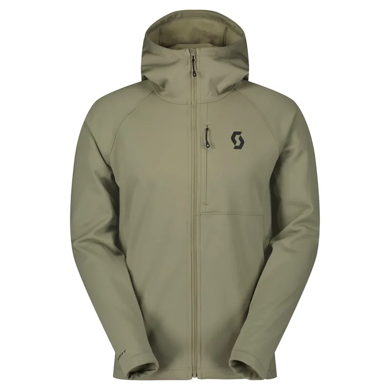 Cenově Výhodný Scott Defined Warm Zip (Zelená) - Pánská zimní bunda s kapucí Endorphin Republic