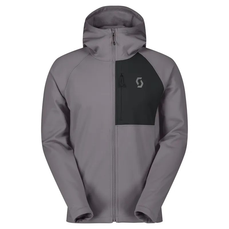 Scott Defined Warm Zip (Šedá) - Pánská zimní bunda s kapucí Endorphin Republic Značkový