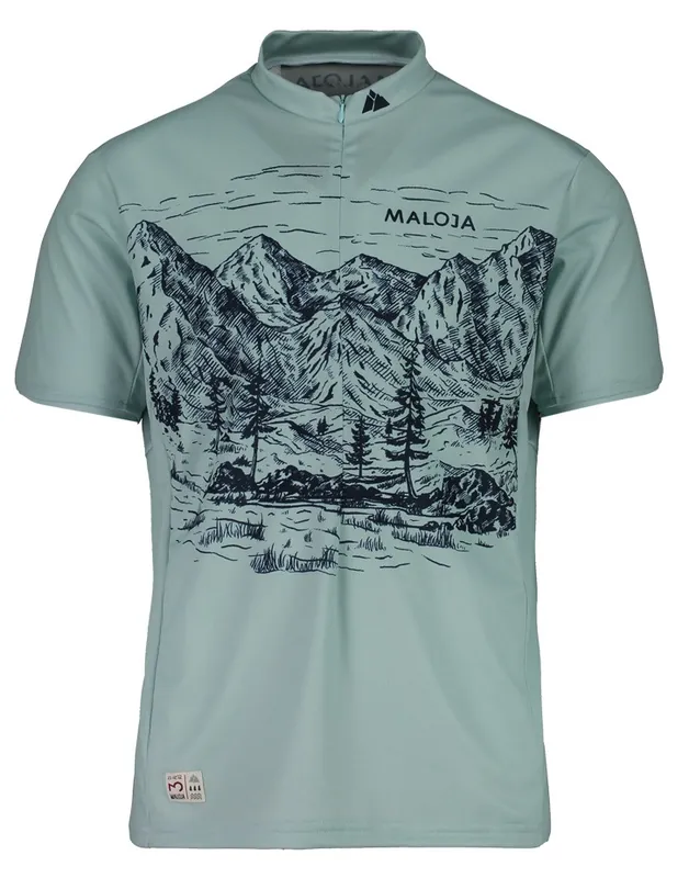 Akční Cena Pánské funkční triko Maloja SerlasM. All Mountain 1/2 (Modrá) Endorphin Republic
