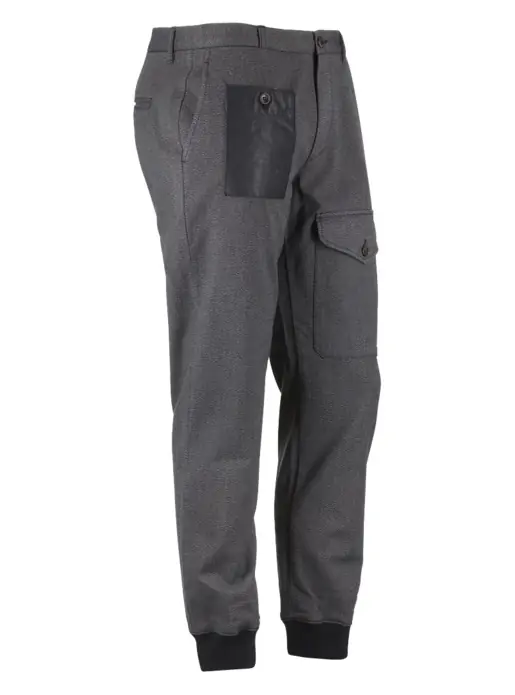 Přímo Od Výrobce PÁNSKÉ KALHOTY LUIS TRENKERBEAN TWILL STRETCH (Šedá) Endorphin Republic