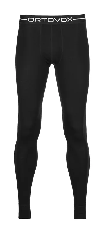 Must-Have Pánské kalhoty Merino 185 Pure (Černá) Endorphin Republic