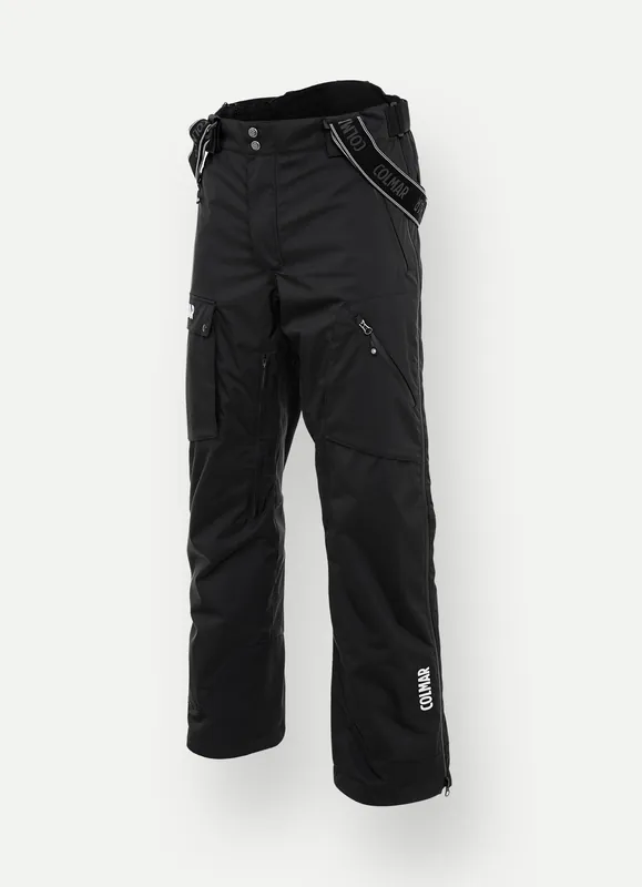 Ověřený Colmar Mens Salopette Pants Replica (Černá) - Pánské kalhoty Replica Endorphin Republic