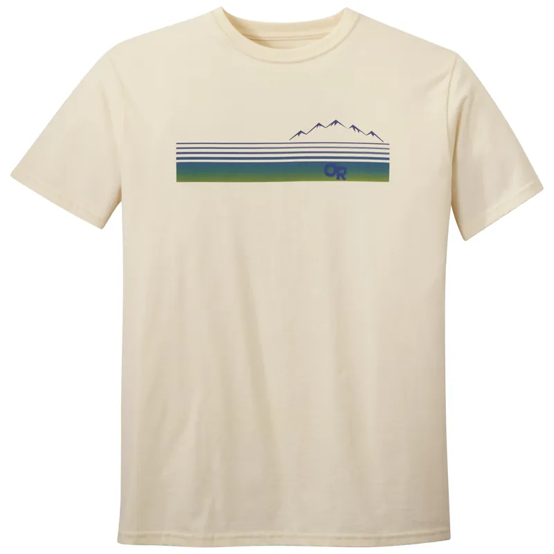 Sezónní Sleva Outdoor Research Men‘s Ally s/s Tee (Bílá) - Pánské triko Endorphin Republic
