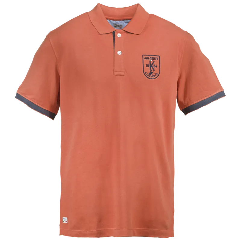 Ihned K Objednání DOLOMITE KARAKORUM PRIME 1 Polo (Oranžová) - Pánské triko Endorphin Republic