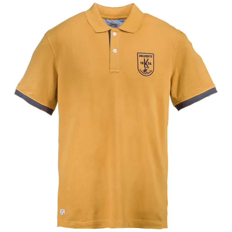 DOLOMITE KARAKORUM PRIME 1 Polo (Žlutá) - Pánské triko Endorphin Republic Koupit Online