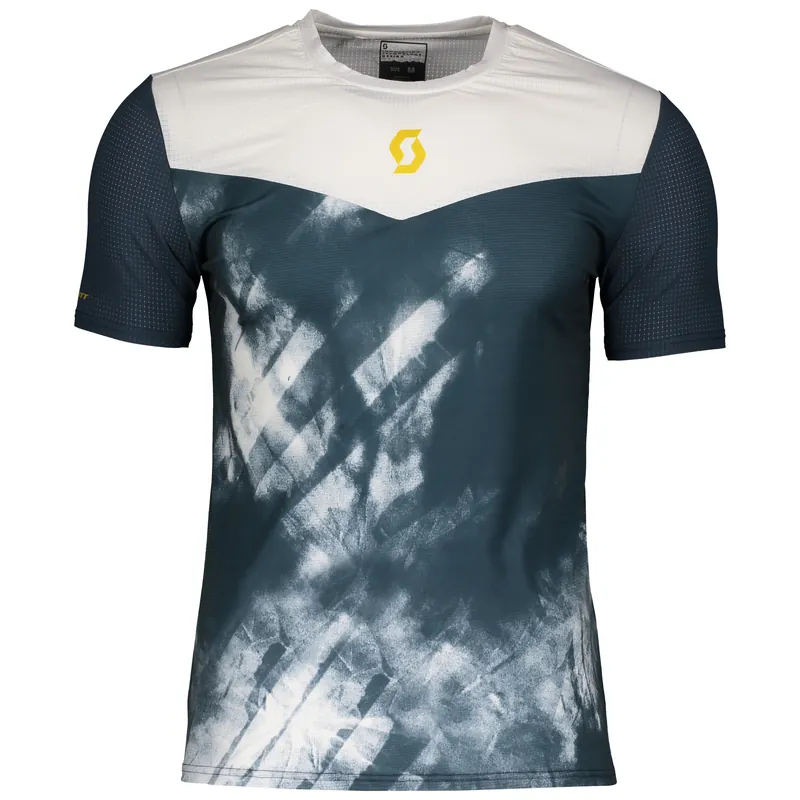 Nová Kolekce Scott Shirt M‘s Kinabalu Run (Tmavě modrá) - Pánské běžecké triko s krátkým rukávem Endorphin Republic
