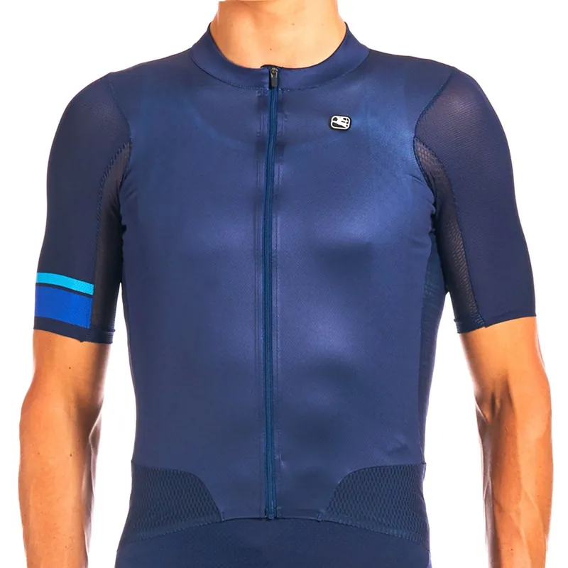 Novinka GIORDANA NX-G AIR (Tmavě modrá) - PÁNSKÝ CYKLISTICKÝ DRES Endorphin Republic