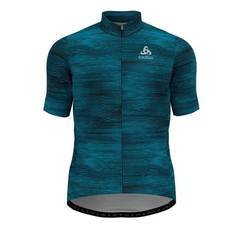 Nízká Cena Odlo ELEMENT Short-Sleeve Cycling Jersey (Modrá) - Dámský cyklistický dres Endorphin Republic
