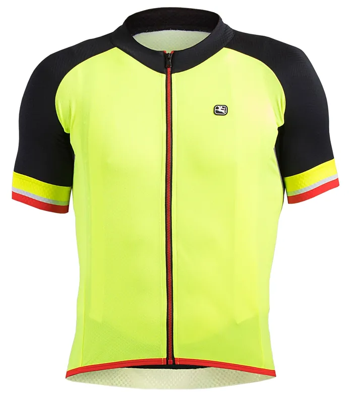 Značkový GIORDANA SILVER LINE (Žlutá) - PÁNSKÝ CYKLISTICKÝ DRES Endorphin Republic