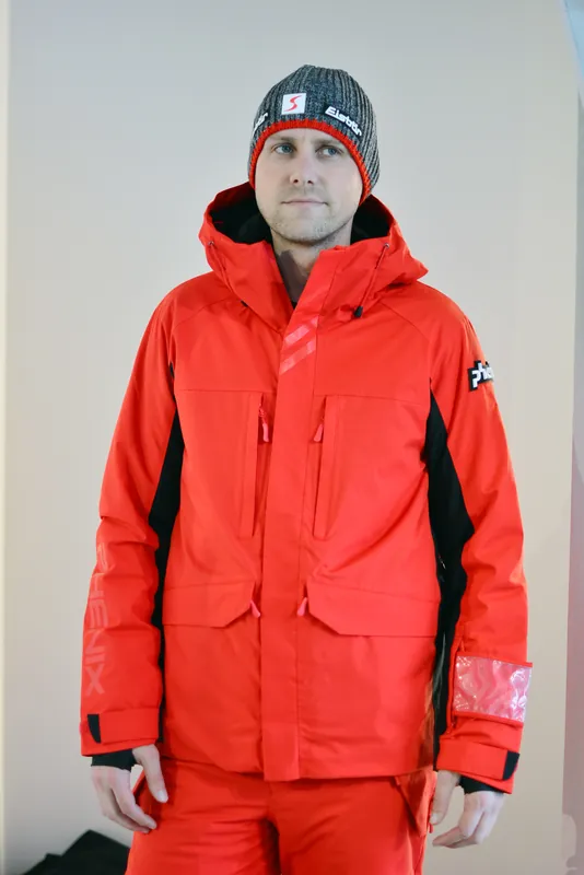 Značkový Phenix Blizzard (Červená) - Pánská lyžařská bunda Endorphin Republic