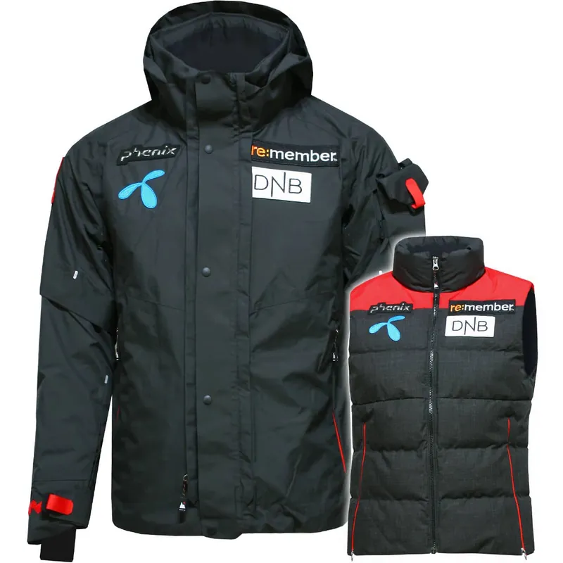 Horká Nabídka Phenix Norway Alpine Team Vest on Jacket (Černá) - Lyžařská bunda s vestou Endorphin Republic