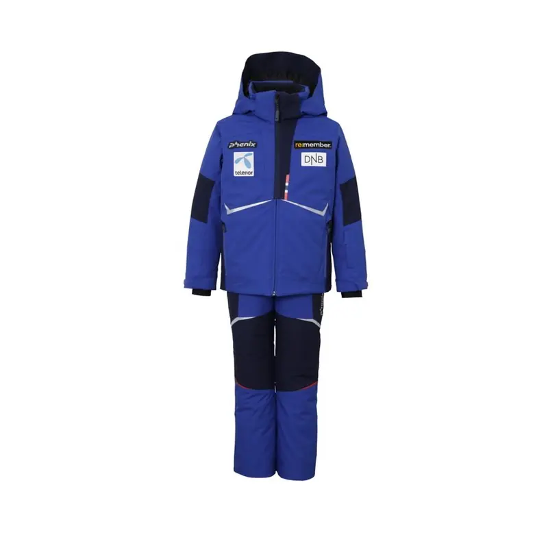 Phenix Norway Alpine Team Kids Two-pice Suit (Červená) - Dětská lyžařská souprava Endorphin Republic Autentický