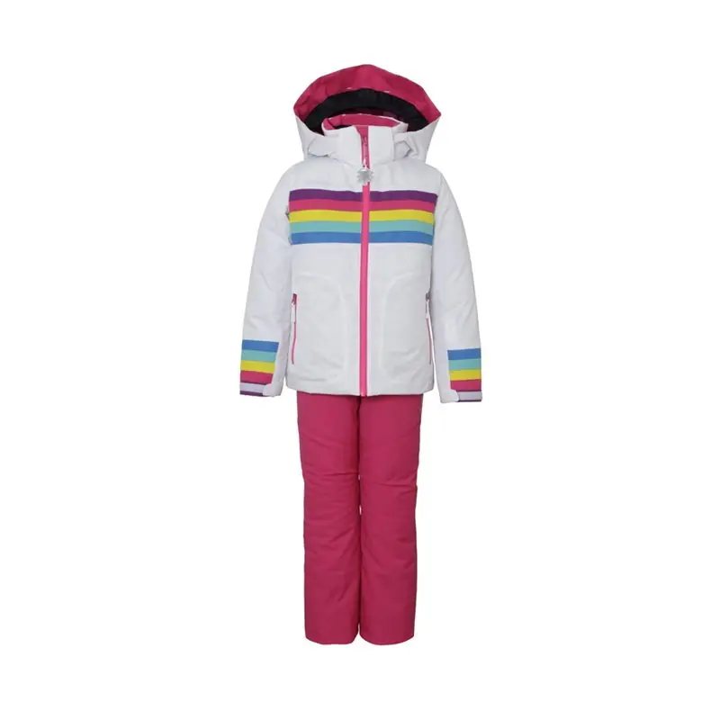 Phneix Rainbow Two-piece Suit (Bílá) - Dětská lyžařská souprava Endorphin Republic Must-Have