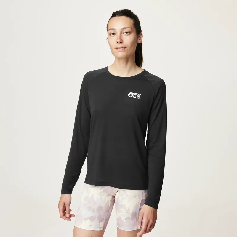 Aktuální PICTURE Clame L/S (Černá) - Dámské triko Endorphin Republic