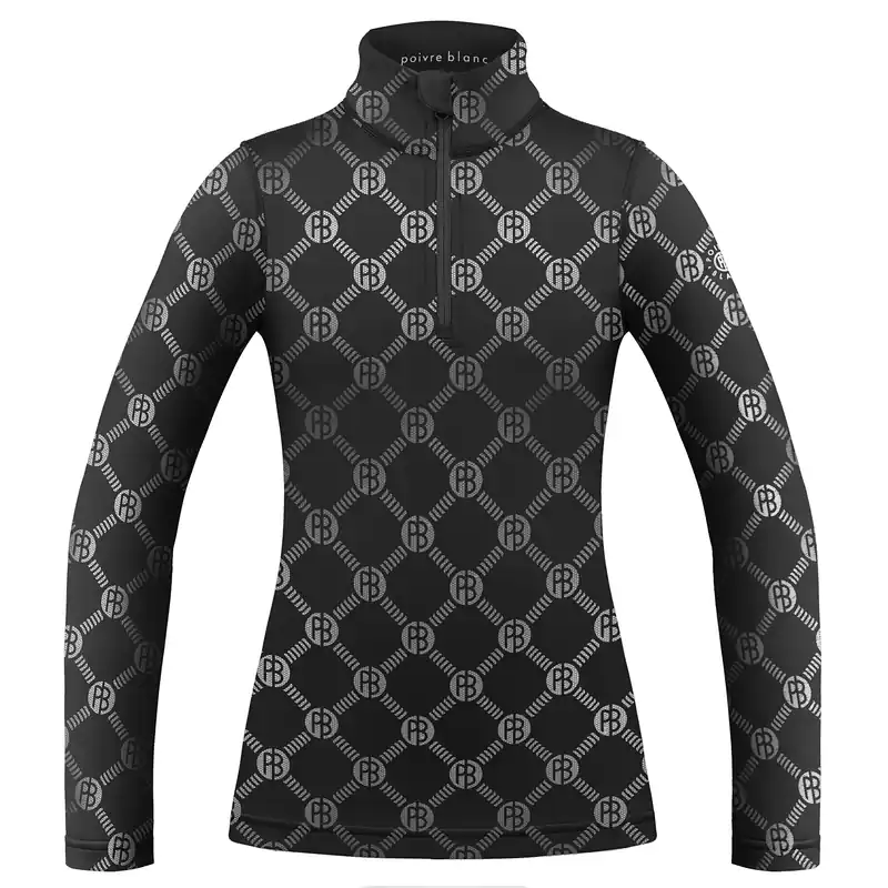 Poivre Blanc Base Layer Shirt (Černá) - Dámská mikina Endorphin Republic Nízká Cena