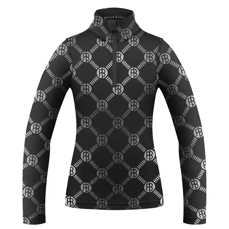 Dokud Zásoby Vydrží Poivre Blanc Base Layer Shirt (Černá) - Dětská mikina Endorphin Republic