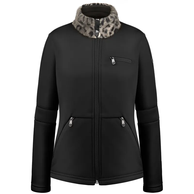 Poivre Blanc Interlock Fleece Jacket (Černá) - Dámská bunda Endorphin Republic Vysoce Kvalitní