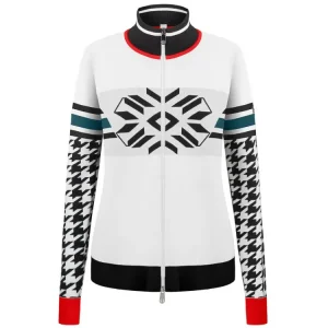 Expresní Doručení Poivre Blanc Knit Jacket (Bílá) - Dámský svetr s límcem Endorphin Republic