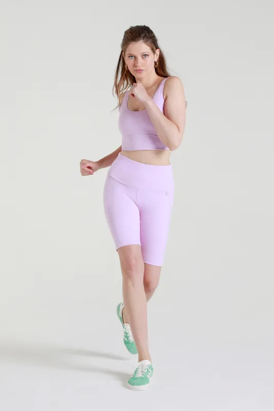 Poivre Blanc SHORTS ALMOND (Purpurová) - Dámské kraťasy Endorphin Republic Sleva