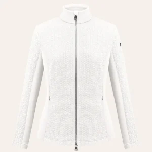 Poivre Blanc STRETCH FLEECE JAC (Bílá) - Dámská mikina Endorphin Republic Koupit Online