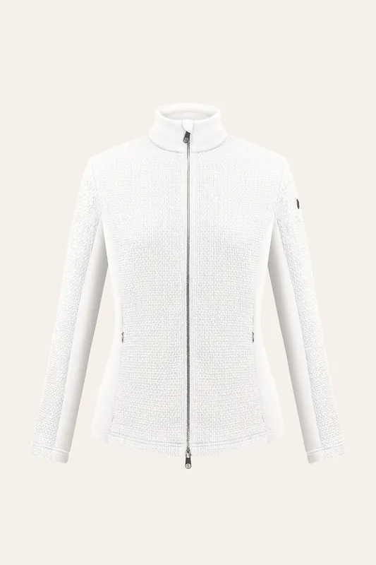 Poivre Blanc STRETCH FLEECE JAC (Bílá) - Dámská mikina Endorphin Republic Koupit Online