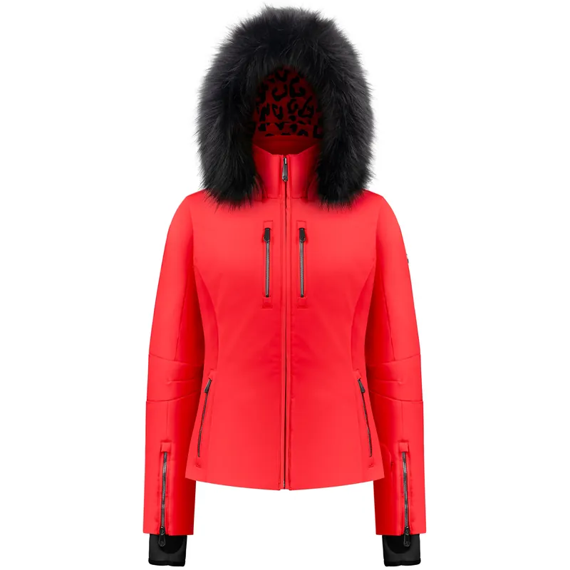 Nejlepší Cena Poivre Blanc Stretch Ski Jacket (Červená) - Dámská lyžařská bunda Endorphin Republic