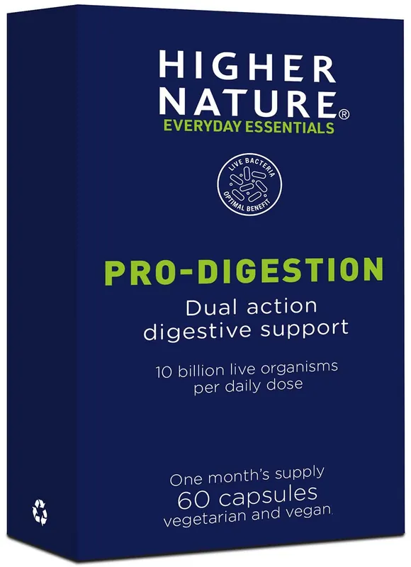 Hit Sezóny HIGHER NATURE Pro-Digestion - Kapsle s probiotiky Endorphin Republic