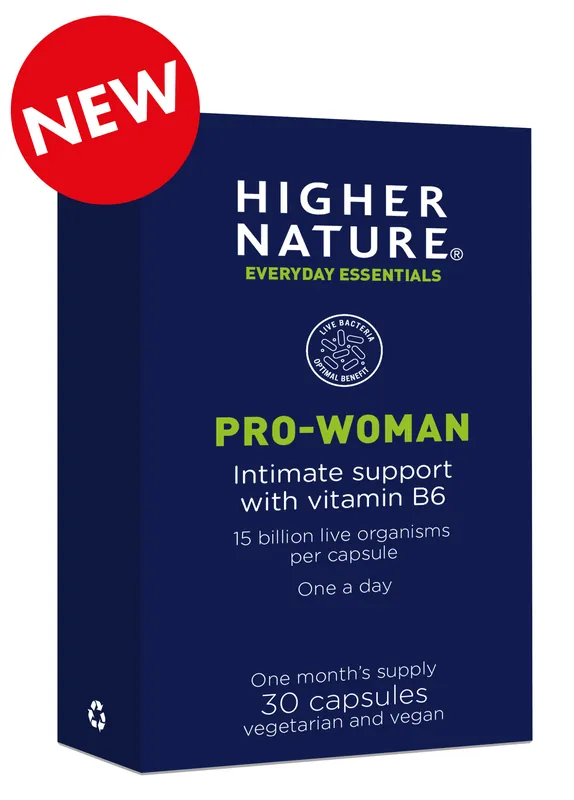 HIGHER NATURE Pro-Woman (probiotika) - Vitamínový doplněk Endorphin Republic Koupit Online