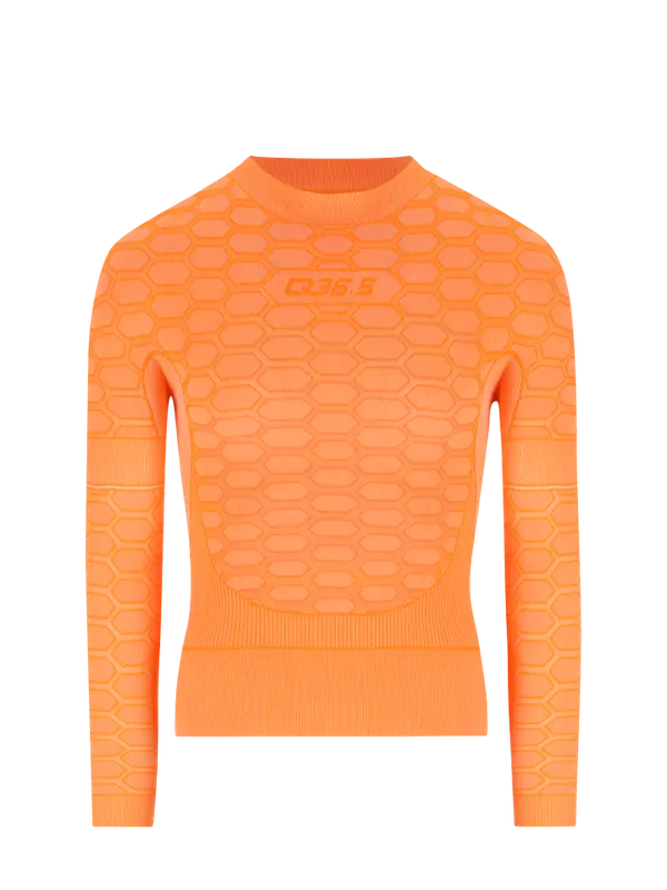 Q36.5 Base Layer 3 long sleeves (Žlutá) - Spodní cyklistické triko s dlouhým rukávem Endorphin Republic Zlevněný