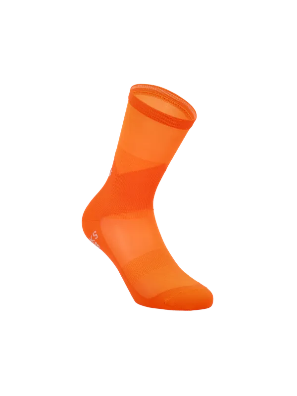 Q.36.5 Clima (Oranžová) - Cyklistické ponožky Endorphin Republic Rychlé Dodání