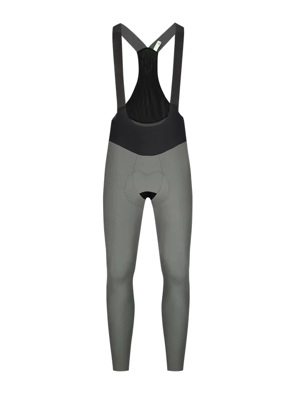 Víkendová Akce Q36.5 Dottore Hybrid Bib Tights (Olivová) - Cyklistické kalhoty s kšandami Endorphin Republic