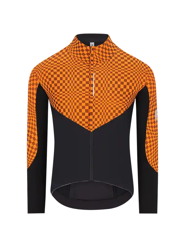 Q36.5 Dottore Hybrid Que (Oranžová) - Pánský cyklistický dres Endorphin Republic Omezená Nabídka