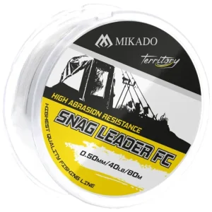Mikado Šokový vlasec Snag Leader FC 40lbs/0.50mm/80m Časově Omezené