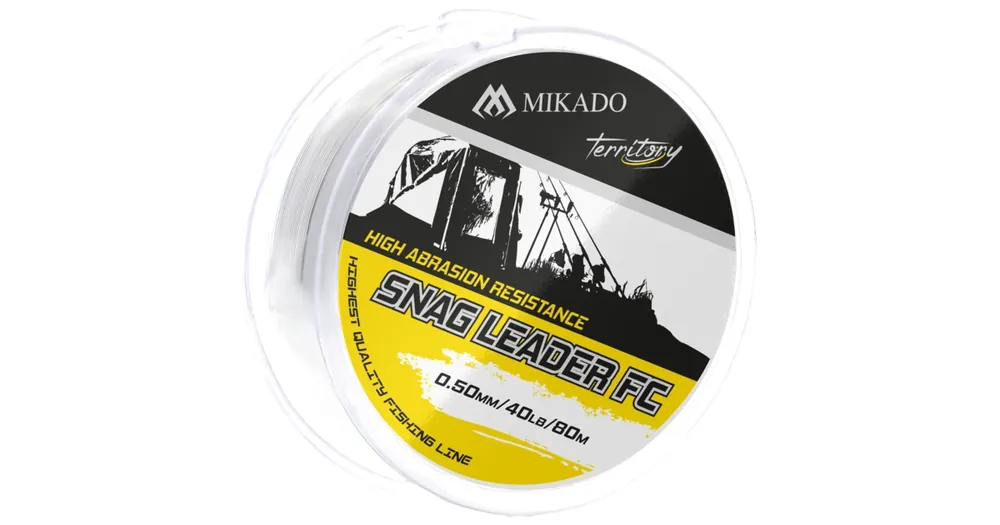 Mikado Šokový vlasec Snag Leader FC 40lbs/0.50mm/80m Časově Omezené
