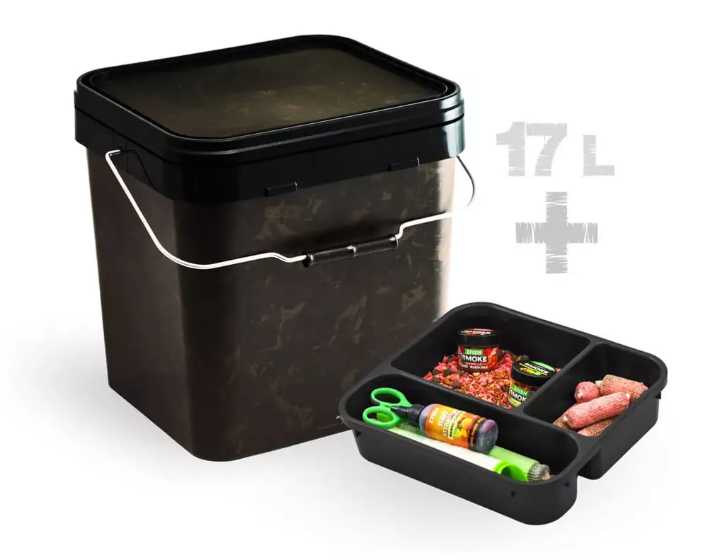 Sezónní Sleva ZFISH Kbelík Z-CORE Camo Bucket 17L + Vnitřní Vložka