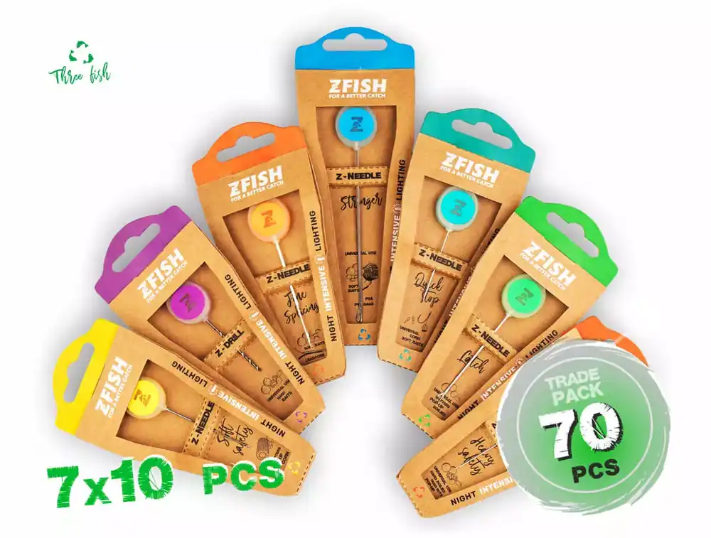 ZFISH Trade Pack Jehly 70ks Originální