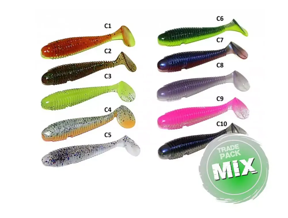 Cenová Bomba ZFISH Trade Pack Worm Shad 9,5cm