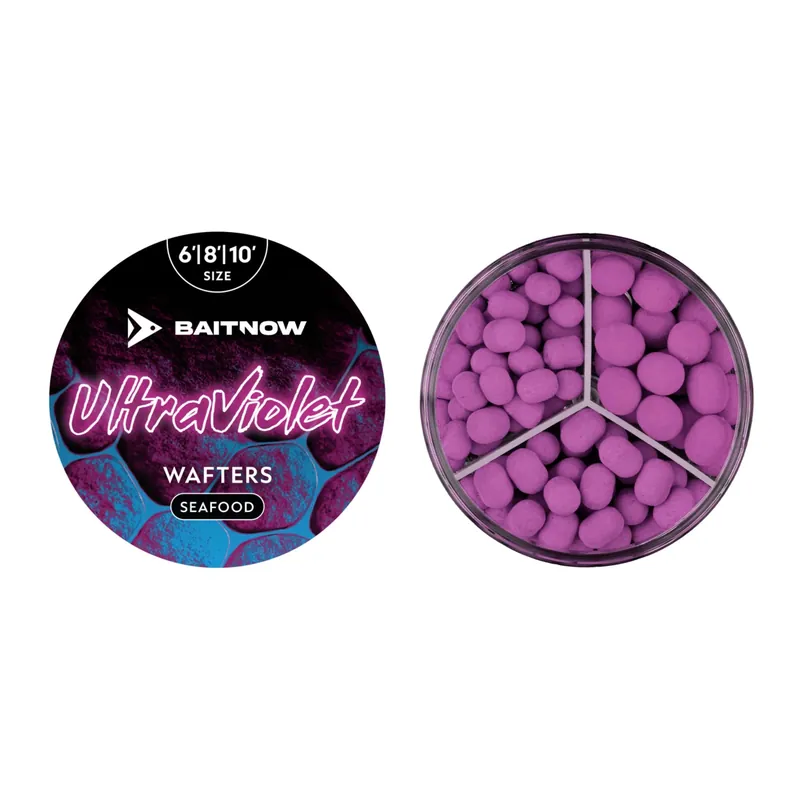 Finální Výprodej BaitNow Wafters Ultra Violet Seafood 6/8/10mm 24g