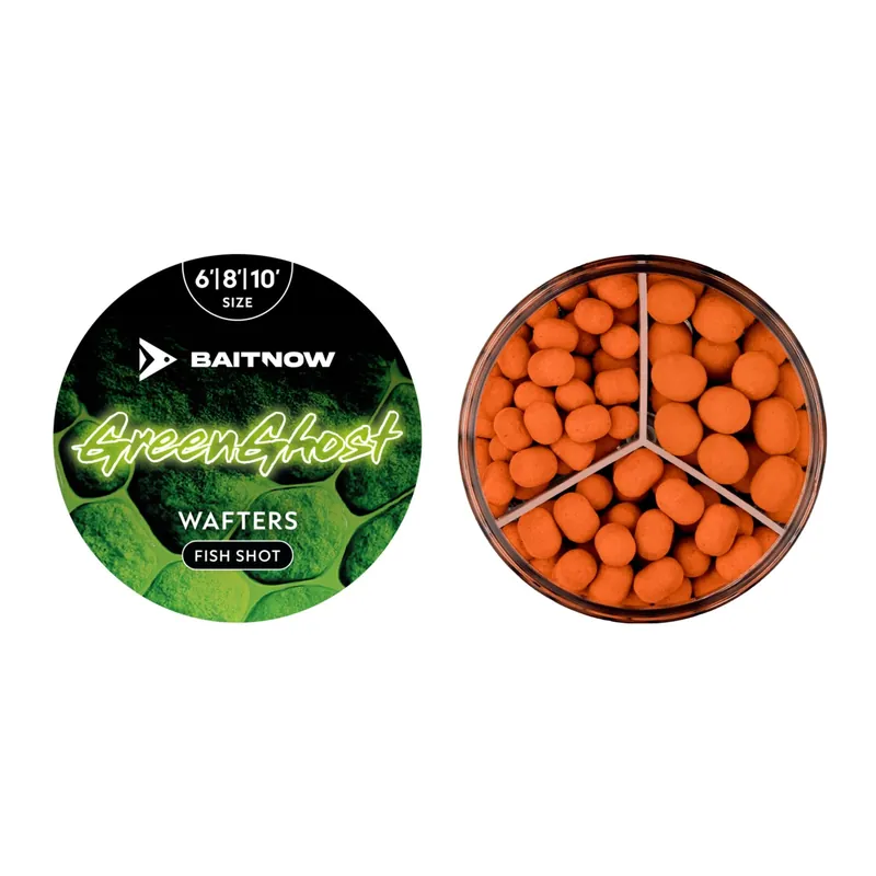 BaitNow Wafters Green Ghost Fish Shot 6/8/10mm 24g Nízká Cena