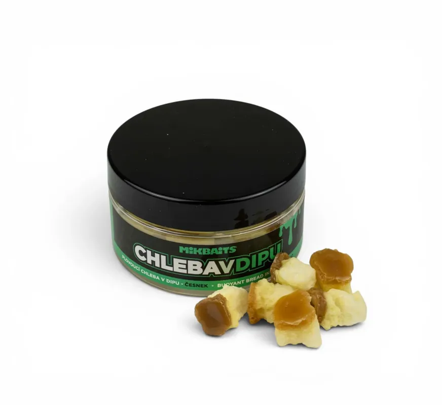 Aktuální MIKBAITS Chleba plovoucí v dipu - Česnek 6ks