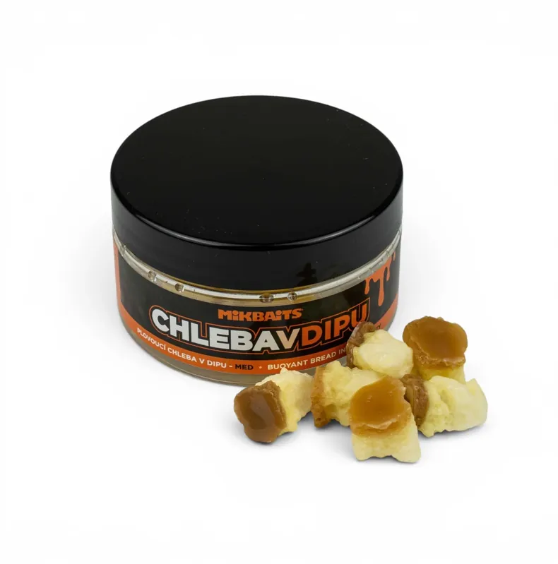 Časově Omezené MIKBAITS Chleba plovoucí v dipu - Med 6ks