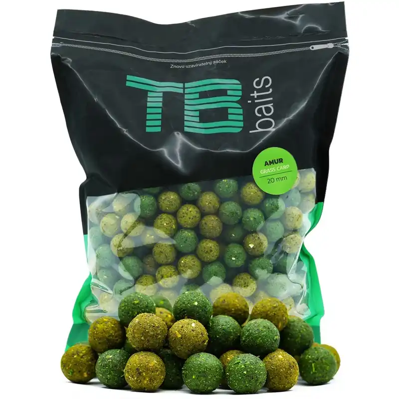 Levný TB Baits Boilie Amur 2,5 kg 24 mm