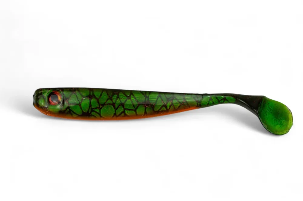 Nejlepší Volba YACCUZA HAND MADE nástrahy - XXL KILLER UV Green Crocodile 25cm 98g 1ks