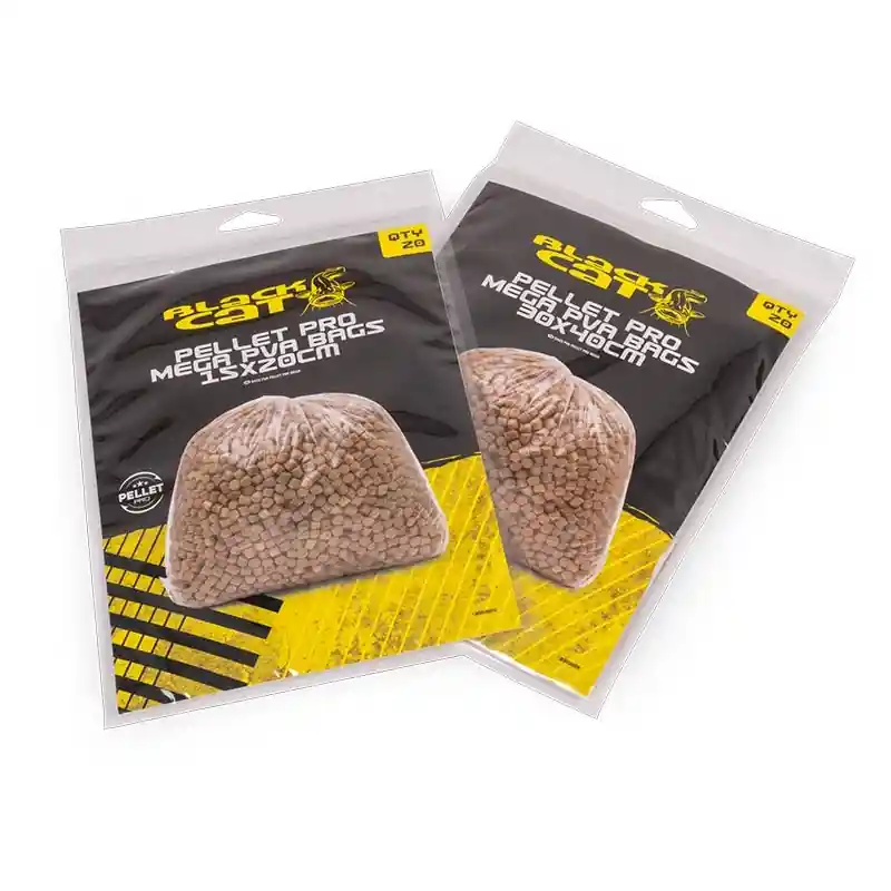 Black Cat PVA Sáčky Pellet Pro Mega Pva Bags 20ks - 15x20 cm Nejlepší Cena