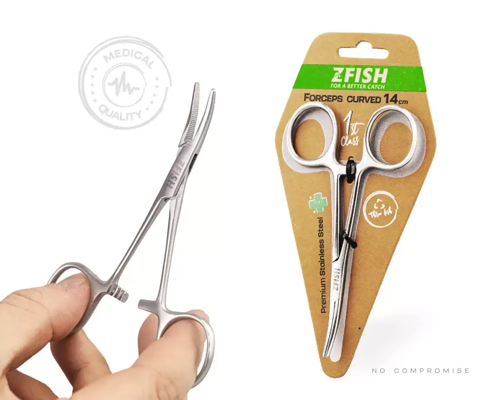 ZFISH Pean Zahnutý Premium Quality Nejlepší Volba