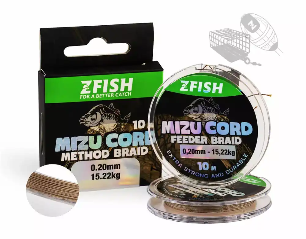 ZFISH Šňůrka MizuCord Method Feeder braid 10m Novinka