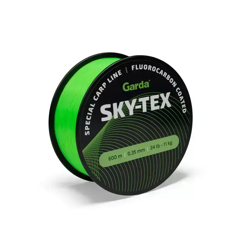 Akční Cena Garda vlasce - SKY-TEX fluo zelený 600m 0,40mm 13,8kg