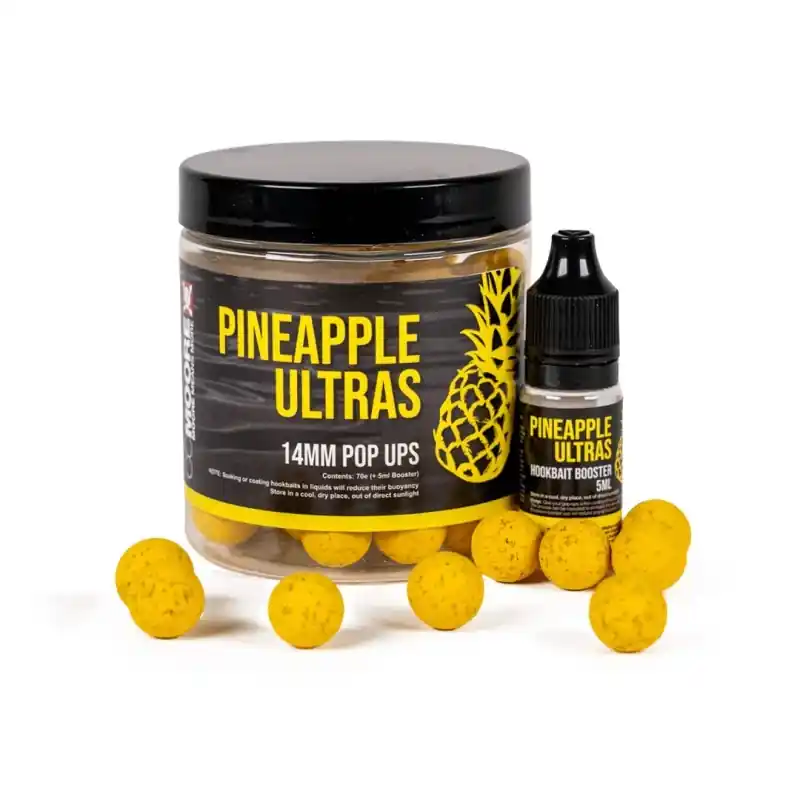 Nová Kolekce CC Moore plovoucí boilie - Pineapple Ultras pop ups 14mm 70ks