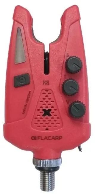 Hlásiče FLACARP - Hlásič X8 s RGB diodou a vysílačem signálu ČERVENÝ Nejprodávanější