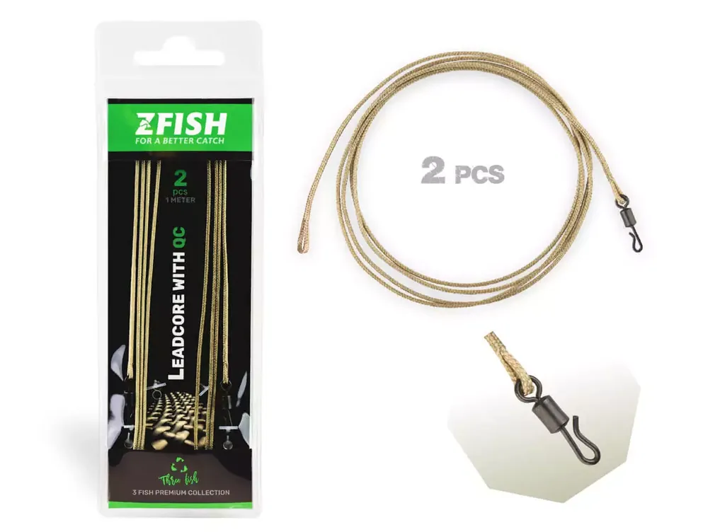 ZFISH Montáž Leadcore QC 2ks Nízká Cena